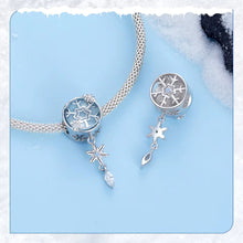 Crystal Snowflake Charm