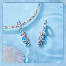 Opal Seahorse Pendant