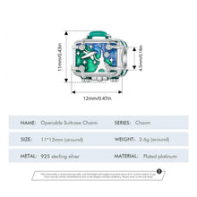 Travel Suitcase Bead