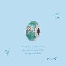 Turtle Murano Glass Bead