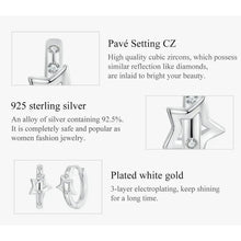 Star Belt Hoop Earrings