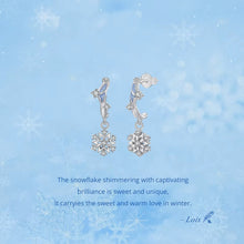 Snow Mountain Flower Earring