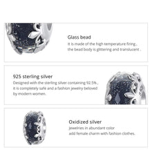 Iris Murano Charm Bead