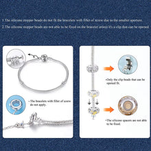 Denim Heart Safety Chain