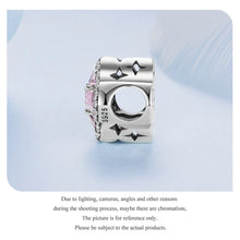 Cross Faith Glass Charm Beads