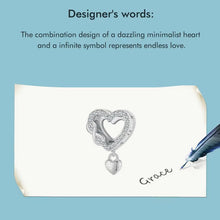 Eternal Heart Clip Bead