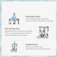 Birthday Cake Bear Charm
