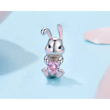 Pink Rabbit Charm