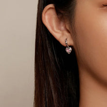 Pink Heart Earrings