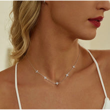 Four-Leaf Clover Flower Necklace