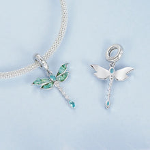 Green Dragonfly Pendant