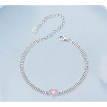 Three layer beads Chain Bracelet