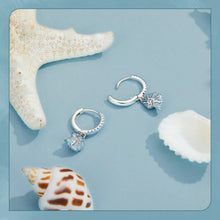 Blue Seashell Earrings