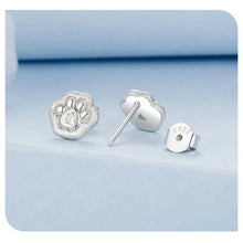 Pet Paw Stud Earrings