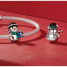Christmas Snowman Charm