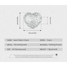 Heart Pattern Charm