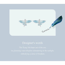 Flying Fish Stud Earrings