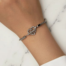 Love Heart Snake Chain Bracelet