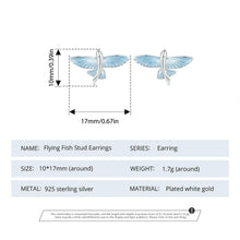 Flying Fish Stud Earrings