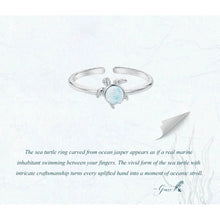 Sea Turtle Adjustable Ring