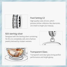 Funny Coffee Cup Charm Pendant