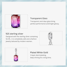 Ombre Perfume Bottle Pendant