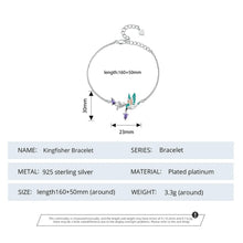 Kingfisher Charm Bracelet