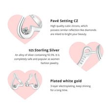 Heart Shaped Ear Buckles