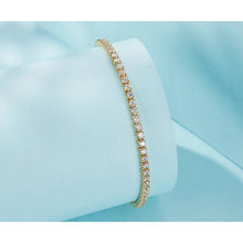 Bracelet with zircons