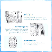 Ice Crystal Murano Beads