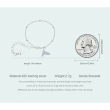 Mermaid Fishtail Zircon Bracelet