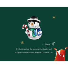 Christmas Snowman Charm