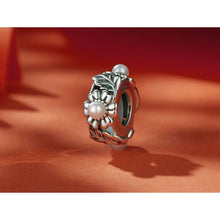 Pearl Flowers Stopper Charm