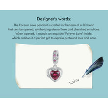 Forever Love Heart Charm