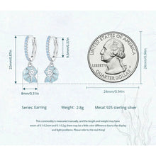 Blue Seashell Earrings