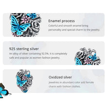 Heart & Butterfly Bead