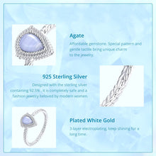 Agate Solitaire Ring