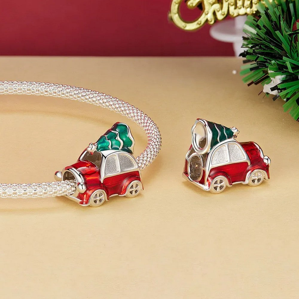 Christmas Tree Car Bead