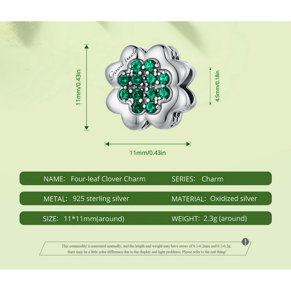 Four-leaf Clover Charm