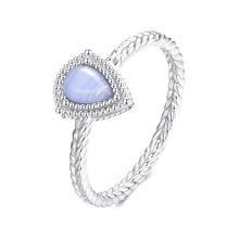 Agate Solitaire Ring
