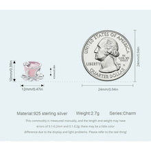 Flower Tea Cup Charm