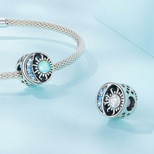 Star Moon Opal Charms