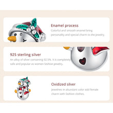 Christmas Snowman Charm