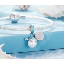 Charm Pendant Turtle on a Pearl