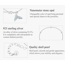 Mermaid Fishtail Zircon Bracelet