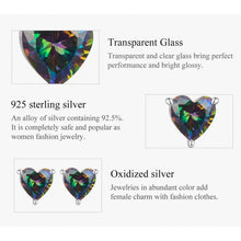 Vintage Heart Stud Earrings