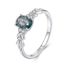 Sea Grass Agate Ring