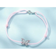Butterfly Hand Rope Bracelet