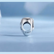 Heart-Shaped Peace and Love Charm