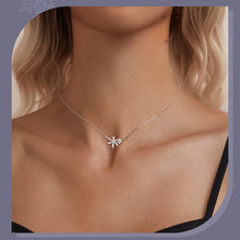 Ice Flower Pendant Necklace